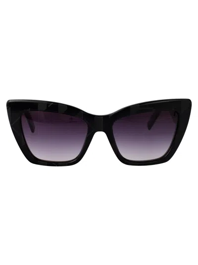Karl Lagerfeld Kl6158s Sunglasses In Black