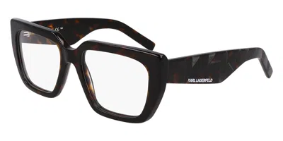 Karl Lagerfeld Kl6159 Women's Glasses, Tortoiseshell, Size 54 In Brown