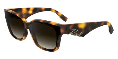Karl Lagerfeld Kl6161s 240 Men's Sunglasses Tortoiseshell Size 63 In Brown
