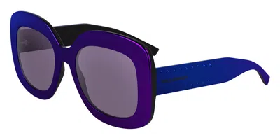 Karl Lagerfeld Kl6165s N 500 Women's Sunglasses Purple Size 53 In Multi