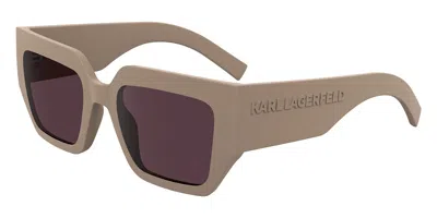 Karl Lagerfeld Kl6166s 272 Men's Sunglasses Brown Size 53 In Multi
