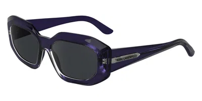 Karl Lagerfeld Kl6167s 500 Women's Sunglasses Purple Size 53 In Blue