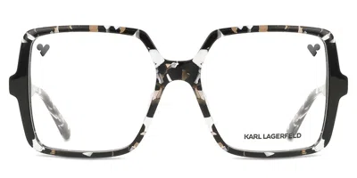 Karl Lagerfeld Kl6169 Men's Glasses, Black, Size 54