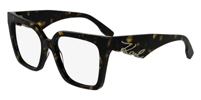 Karl Lagerfeld Kl6170 N Men's Glasses, Tortoiseshell, Size 53 In Brown