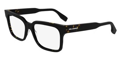 Karl Lagerfeld Kl6173 Men's Glasses, Black, Size 55