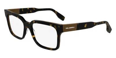 Karl Lagerfeld Kl6173 Men's Glasses, Tortoiseshell, Size 55 In Multi