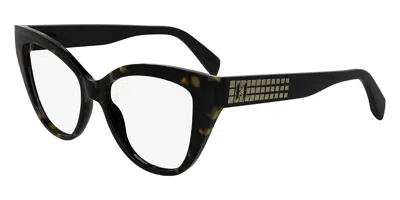 Karl Lagerfeld Kl6178 Women's Glasses, Tortoiseshell, Size 53 In Brown