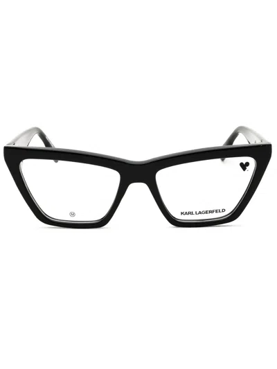 Karl Lagerfeld Kl6195 Eyeglasses In Black