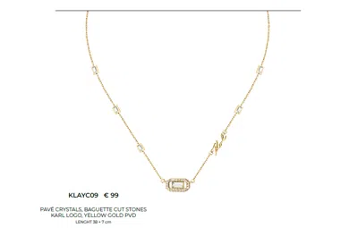 Karl Lagerfeld Klayc09 In Gold