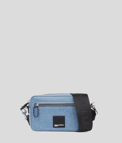 Karl Lagerfeld Klj Box Logo Coated Camera Bag