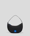 Karl Lagerfeld Klj Box Logo Half-moon Shoulder Bag