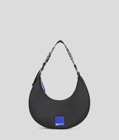 Karl Lagerfeld Klj Box Logo Moon Shoulder Bag