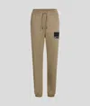 Karl Lagerfeld Klj Box Logo Sweatpants In Brown