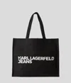 Karl Lagerfeld Klj Logo Canvas Shopper