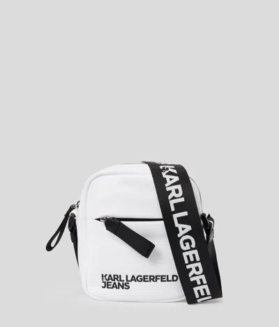 Karl Lagerfeld Klj Logo Nylon Crossbody Bag
