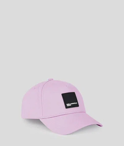 Karl Lagerfeld Klj Logo Patch Cap