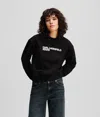 Karl Lagerfeld Klj Logo Sweatshirt In Black