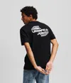 Karl Lagerfeld Klj Logo T-shirt In Blue