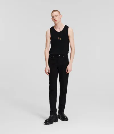 Karl Lagerfeld Klj Slim Jeans In Black