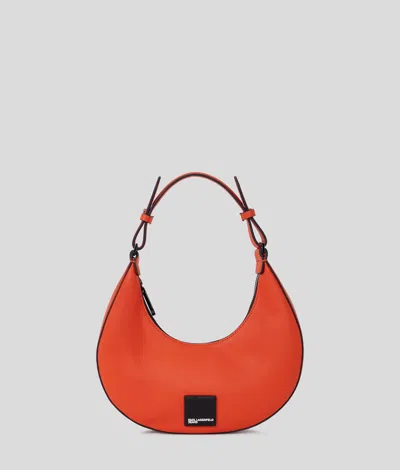 Karl Lagerfeld Klj Small Half-moon Shoulder Bag