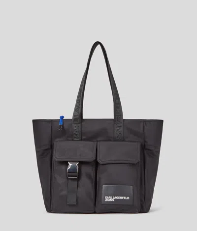 Karl Lagerfeld Klj Street Nylon Tote Bag