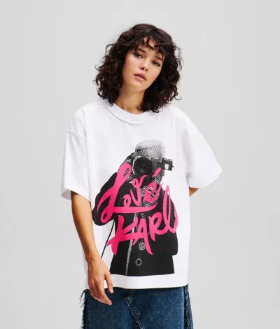 Karl Lagerfeld Klj X Atelier Reservé Print T-shirt