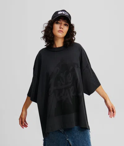 Karl Lagerfeld Klj X Atelier Reservé T-shirt In Black
