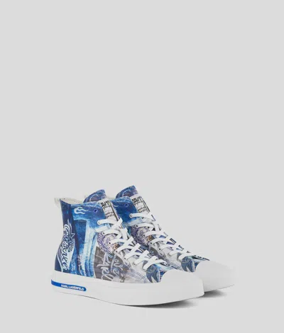 Karl Lagerfeld Klj X Atelier Reservé Vulc High-top Sneakers