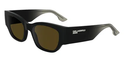 Karl Lagerfeld Klj6168s 002 Men's Sunglasses Black Size 52