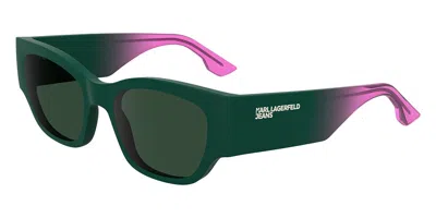 Karl Lagerfeld Klj6168s 301 Men's Sunglasses Green Size 52