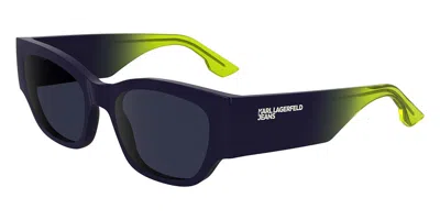 Karl Lagerfeld Klj6168s 501 Men's Sunglasses Purple Size 52 In Blue
