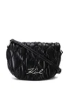 Karl Lagerfeld Klogo Signature Cross Body Bag In Schwarz