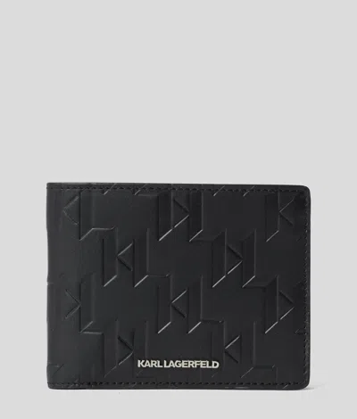 Karl Lagerfeld K/loom Leather Bi-fold Wallet