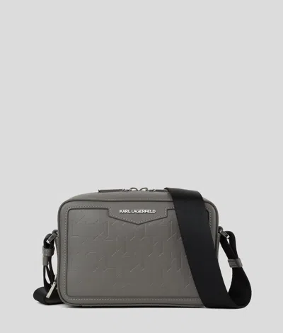 Karl Lagerfeld K/loom Leather Camera Bag