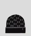 Karl Lagerfeld Monogram Beanie