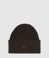 Karl Lagerfeld K/monogram Beanie In Brown