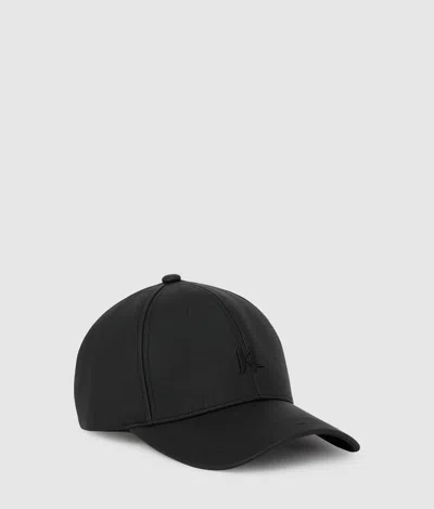 Karl Lagerfeld K/monogram Cap In Black
