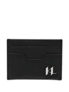 Karl Lagerfeld K/monogram Cardholder In Black