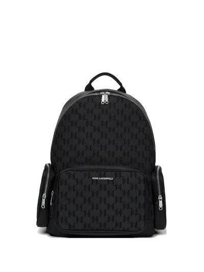 Karl Lagerfeld K/monogram Jacquard Backpack