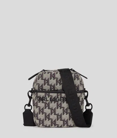 Karl Lagerfeld K/monogram Jacquard Belt Bag In Multi