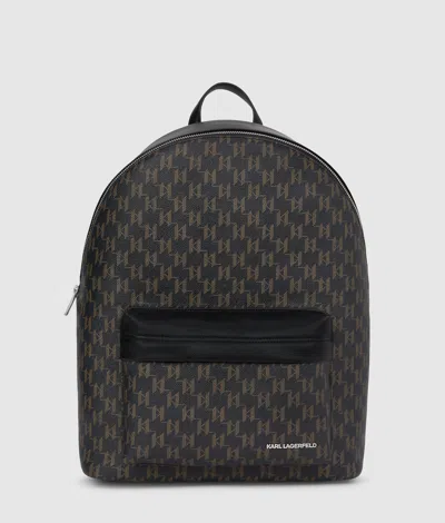 Karl Lagerfeld K/monogram Kanvas Backpack In Multi