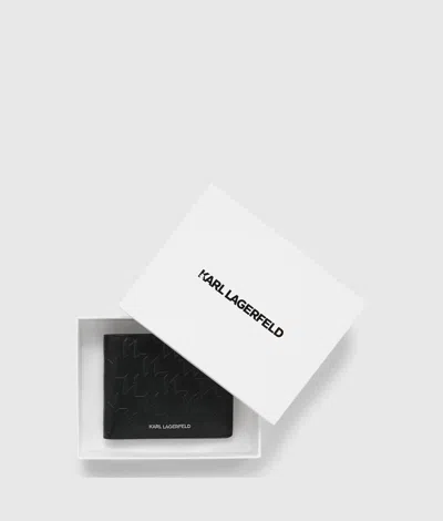 Karl Lagerfeld K/monogram Perforated Wallet