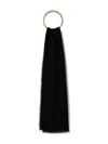 Karl Lagerfeld K/monogram Scarf In Black
