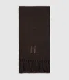 Karl Lagerfeld K/monogram Scarf In Brown