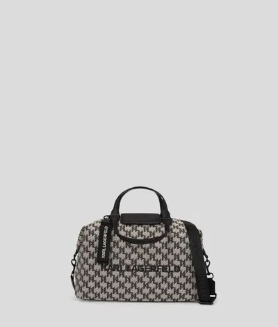 Karl Lagerfeld K/monogram Weekender Bag