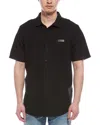 Karl Lagerfeld Knit Stand Collar Shirt