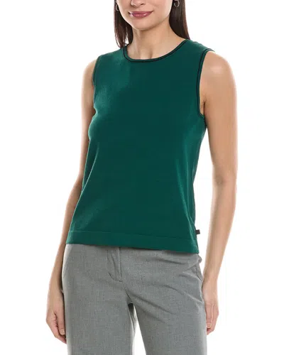 Karl Lagerfeld Knit Top In Green
