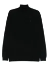 Karl Lagerfeld Knitted Jumper In Black