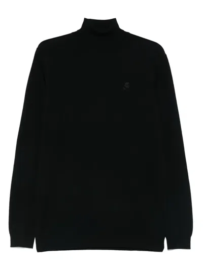Karl Lagerfeld Kameo Turtleneck Sweater In Black