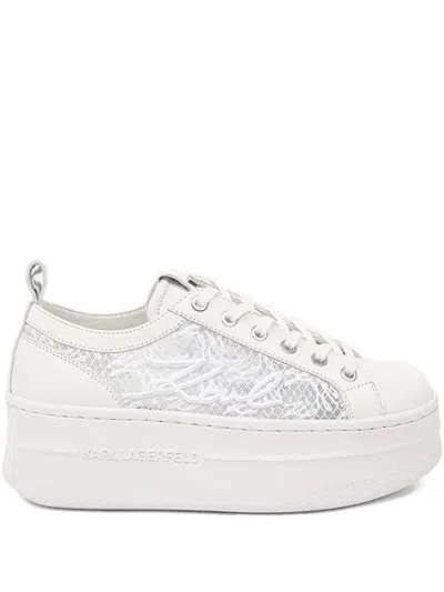 Karl Lagerfeld Kobe Sneakers In White